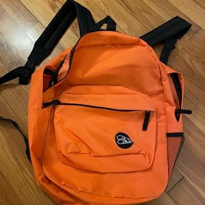 Orange backpack
